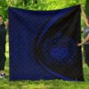 Samoa Coat Of Arms Polynesian Premium Quilt  Circle Style  04 J2  Quilt